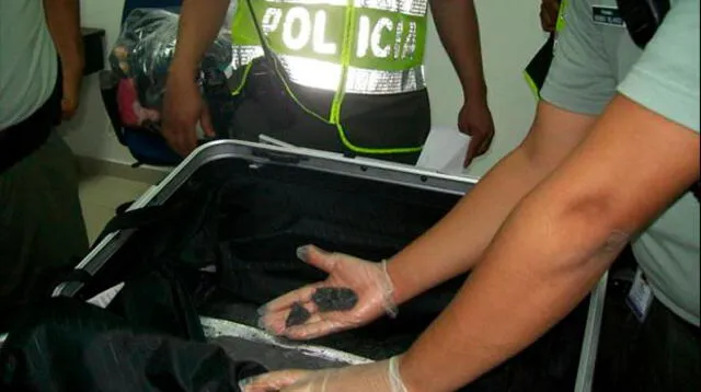 Sujeto fue detenido con la droga cuando se dirigía a México