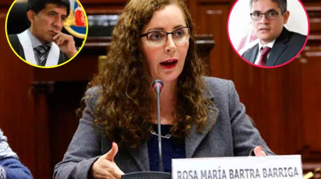 Rosa Bartra amenaza con denunciar al juez Richard Concepción y fiscal Domingo Pérez