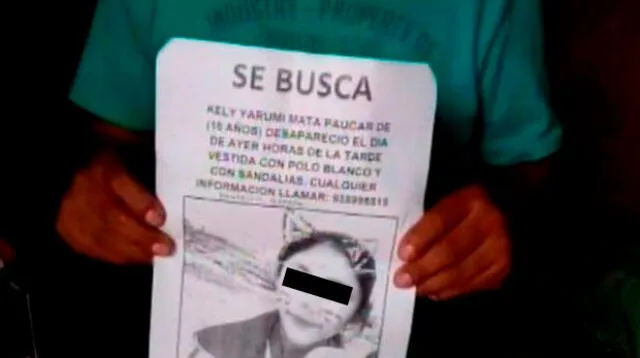 Menor fue asesinada en Barranca