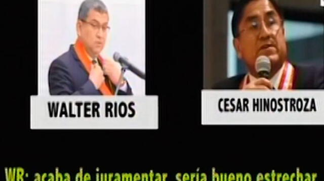 Ex juez supremo César Hinostroza se comunicaba con palabras claves con los integrantes de la organización criminal