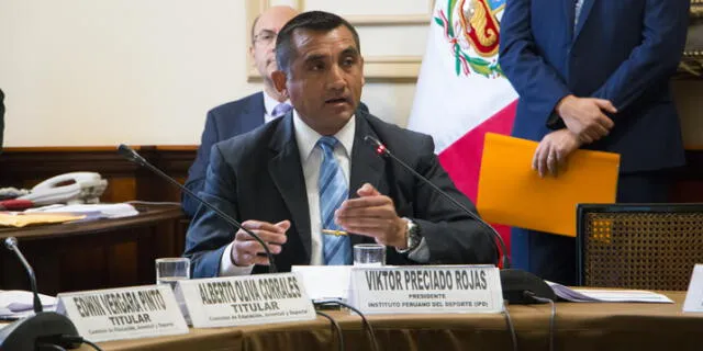Víctor Preciado, presidente interino del IPD