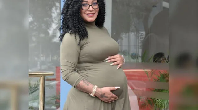 Paula Arias sorprende a sus seguidores con tierno topples antes de dar a luz 