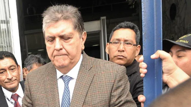 Alan García no asistió a la lectura de orden de impedimento de salida