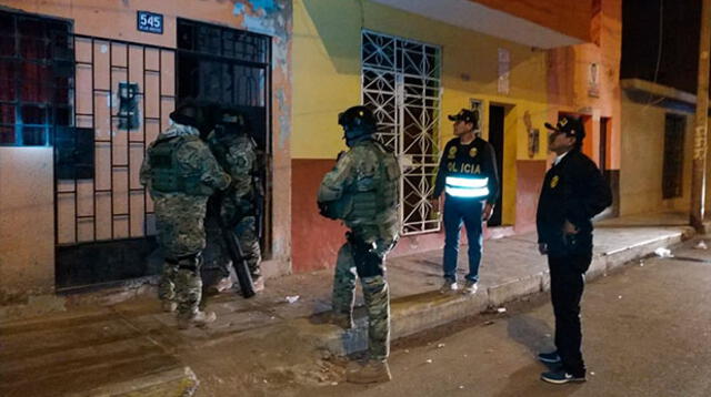 Agentes realizaron Megaoperativo en Lambayeque