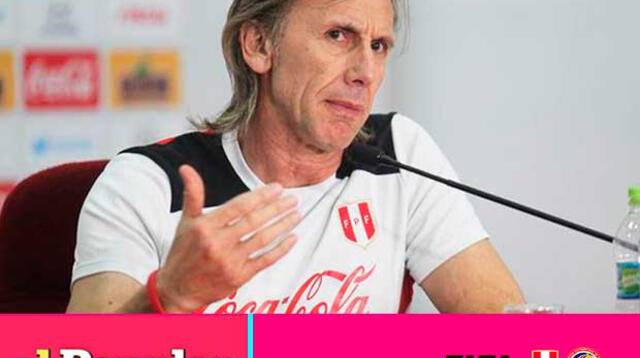 Ricardo Gareca dará conferencia de prensa en la previa del Perú vs. Costa Rica