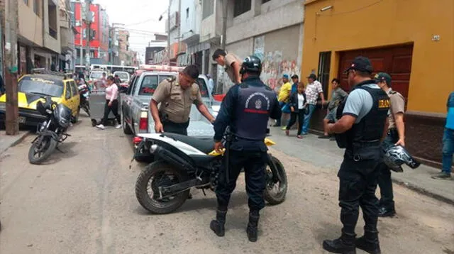 Sujetos en motocicleta se desplazaban de manera sospechosa 