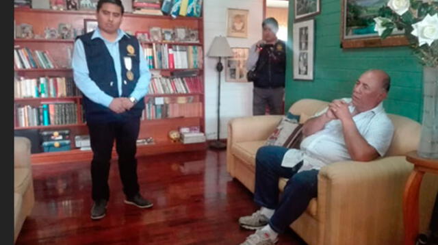 Personal del Ministerio Público y la Policía capturaron al alcalde de Tacna, Jorge Luis Infante Franco  