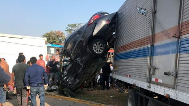 Choque de vehículos dejó un fallecido