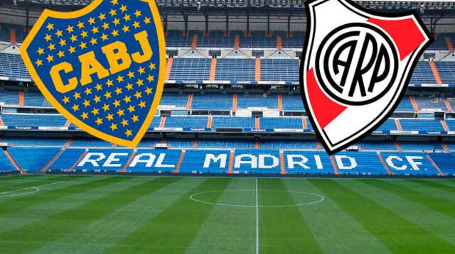 La final Boca-River se jugará el domingo 9 de diciembre en el Santiago Bernabéu