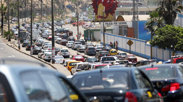 San Isidro y Centro de Lima con alta congestión estos días