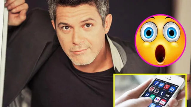 Alejandro Sanz se molesta cuando usan celulares en la mesa