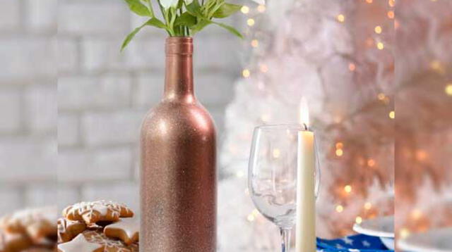 Reinvéntate esta navidad y dale un estilo vintage con colores pasteles y metálicos