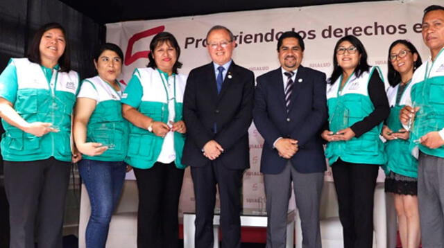 Celebraron quinto aniversario en defensa de la salud de la población