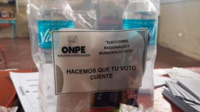 ONPE explica por qué solo dan snacks a los miembros de mesa  