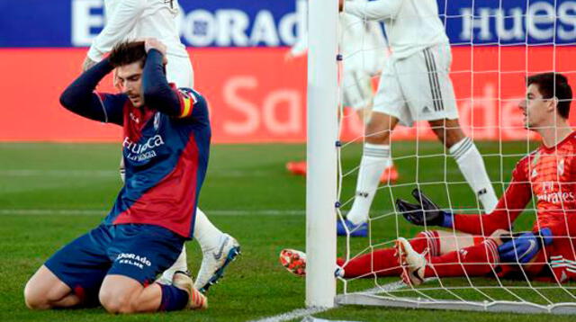 Courtois portero del Real Madrid que sin la pelota es difícil hacer daño al rival. FOTO: EFE