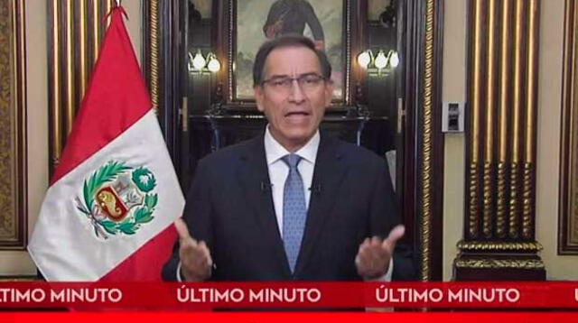 Martín Vizcarra se pronunció tras resultados en el Referéndum