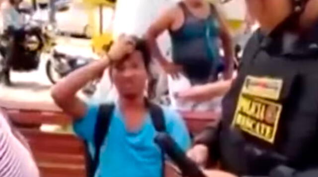 Madre de la niña vio al venezolano realizando el acto obsceno 