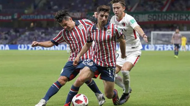 El Kashima Antlers superó 3-2 al Guadalajara FOTO: EFE
