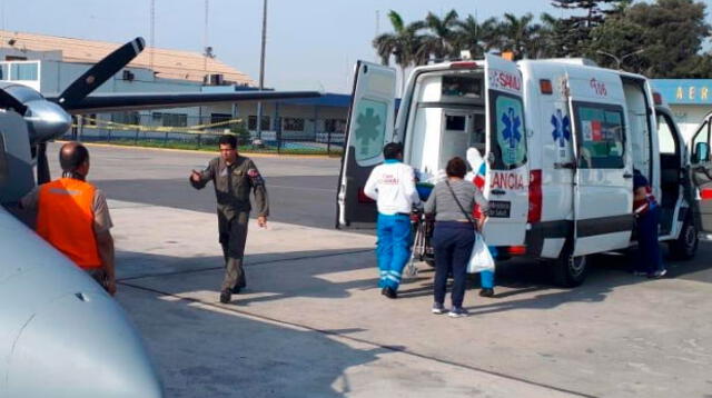 El niño recibe atención especializada