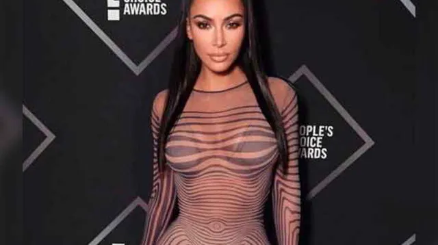 Kim Kardashian alborota las redes tras lucir vestido transparente