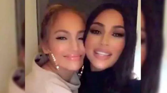 Jennifer López y Kim Kardashian vivieron una épica noche en California