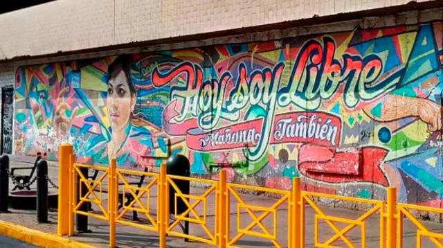 Vuelven murales al Centro Histórico de Lima 