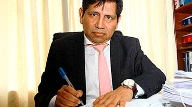 Fiscal Abel Concha fue detenido