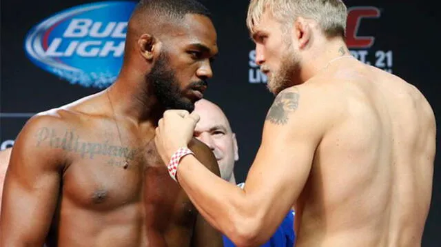 Jon Jones vs Alexander Gustafsson pelean este sábado por el título de la categoria semipesado