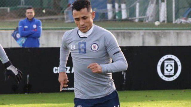 Yotún ya entrena con Cruz Azul