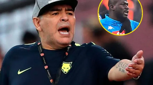 Diego Armando Maradona contó que el también sufrió racismo