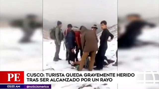 Extranjero fue auxiliado y trasladado a un hospital de Cusco