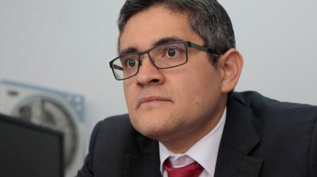 José Domingo Pérez se pronunció tras ser destituido   