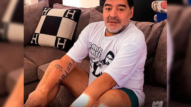 Maradona tiene problemas en el estómago