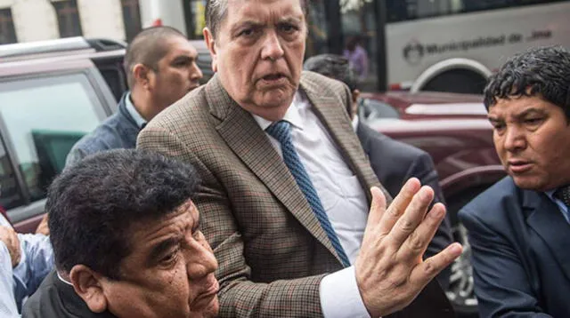 MP advirtió de graves elementos de convicción contra Alan García