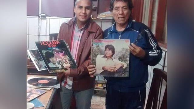 Iván Cruz junto a Juan Rodríguez Alache