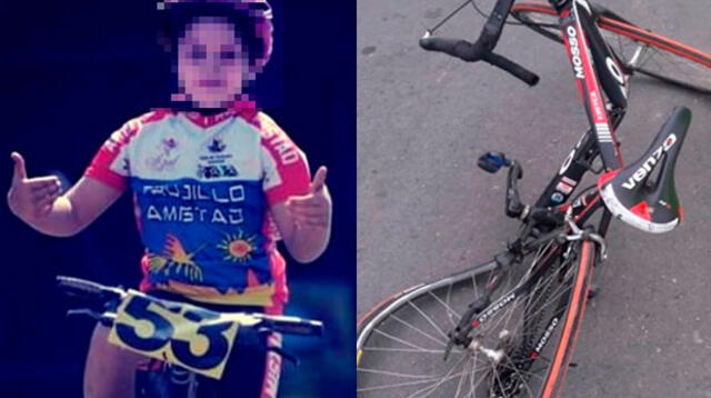 Niño ciclista falleció atropellado 
