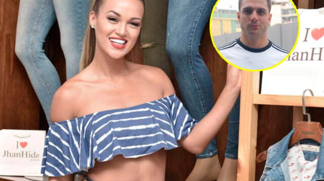 Angie Arizaga no quiere ver a su ex pareja Nicola Porcella ni en pintura