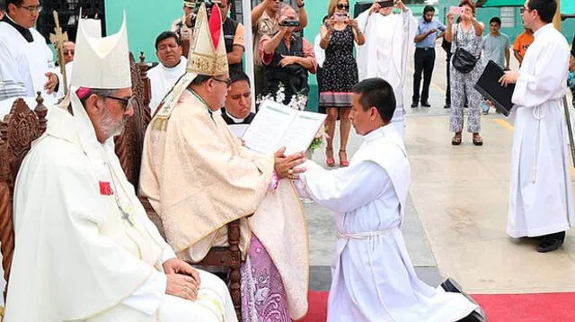 Soldado del Ejército se ordenó sacerdote en Trujillo