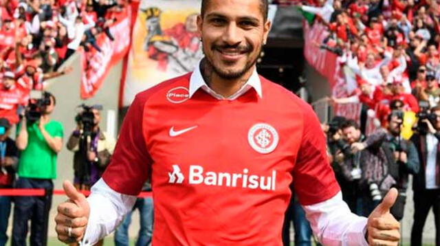 Paolo Guerrero ya cuenta los días para volver a entrenar en el Inter de Porto Alegre