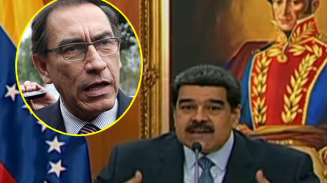 Presidente Nicolás Maduro usó un lenguaje agresivo para hablar del Perú