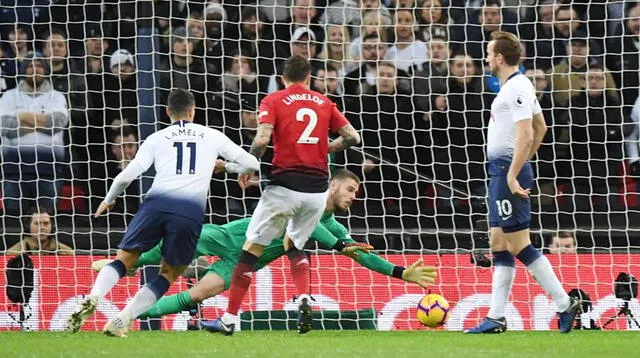 De Gea se lució en Wembley