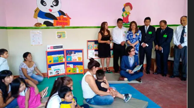 El INPE inauguró sala de lecturas para los hijos de las internas del penal Santa Mónica de Chorrillos