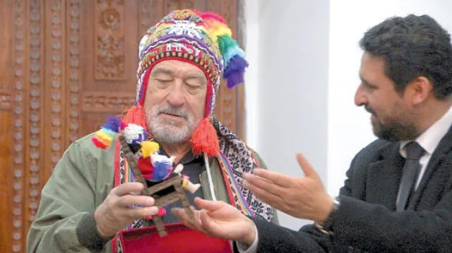 Actor fue distinguido por alcalde provincial del Cusco.
