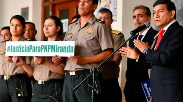 Ministro del Interior señala que prisión preventiva es excesiva para suboficial PNP 