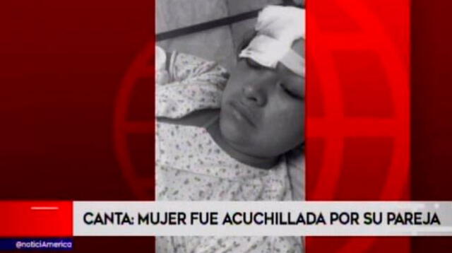 Mujer acuchillada se encuentra en el hospital