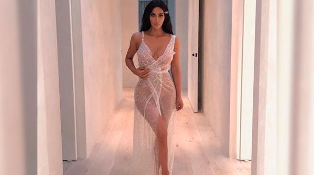 Kim Kardashian dio rienda suelta a su sensualidad 