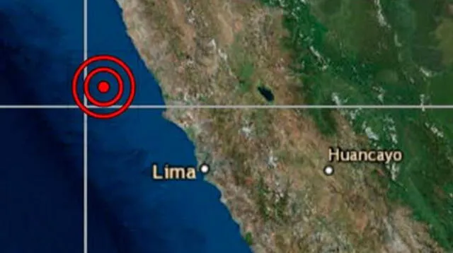 Sismo de magnitud 4.0 remeció esta mañana a las 12:10 p.m. el oeste de Barranca