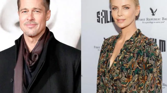 Brad Pitt encontró el amor con Charlize Theron 