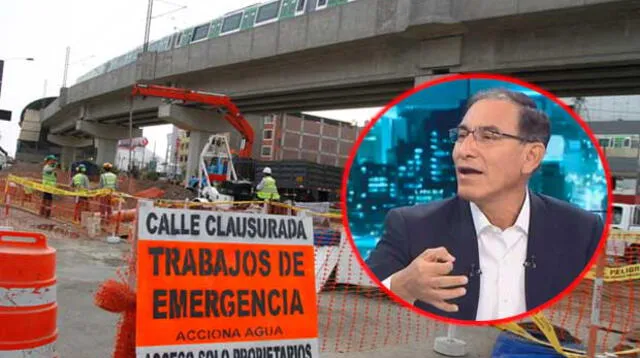 Martín Vizcarra envió menaje a responsables del aniego 