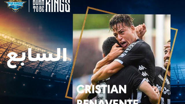 Twitter: Cristian Benavente dejó el Sporting Charleroi y jugará en el Pyramids FC de Egipto 